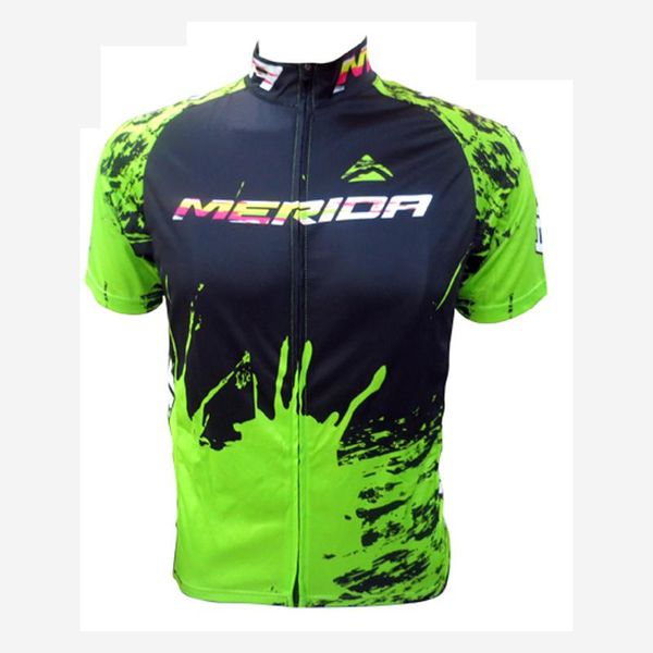 

New Team merida Велоспорт Джерси рубашка с коротким рукавом Ropa Ciclismo MTB Велосипедная руба