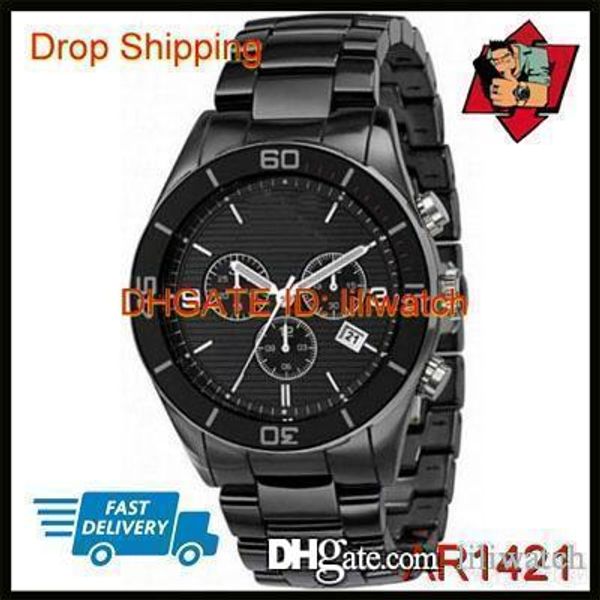 100 original japan movement drop hipping new men ceramic chronograph dial quartz watch ar1421 ar1424 ar1429
100 original japan movement drop hipping new men ceramic chronograph dial quartz watch ar1421 ar1424 ar1429
