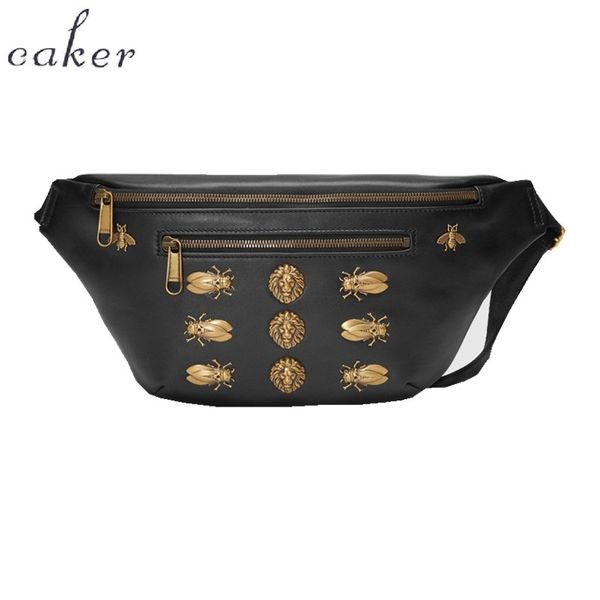caker 2020 women pu leather waist bags beading sequins bee lion fanny waist pack black red yellow zipper belt chest bags
caker 2020 women pu leather waist bags beading sequins bee lion fanny waist pack black red yellow zipper belt chest bags