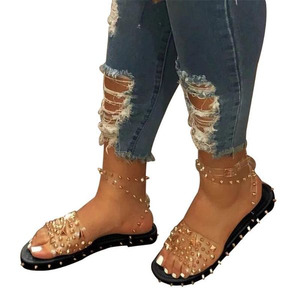 women fashion transparent ankle strap sandals slip on open toe slipper shoes sandals beach shoes sandalias mujer drop shipping
women fashion transparent ankle strap sandals slip on open toe slipper shoes sandals beach shoes sandalias mujer drop shipping