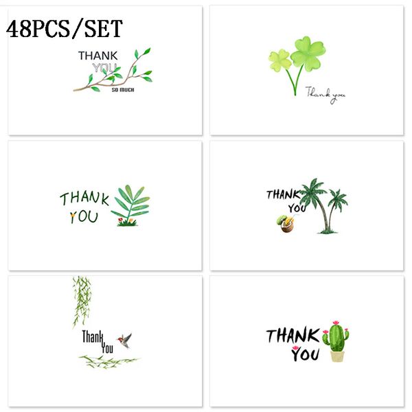 48pcs/lot creative thank you cards with envelopes for wedding invitations merry christmas party greeting gift cards set
48pcs/lot creative thank you cards with envelopes for wedding invitations merry christmas party greeting gift cards set
