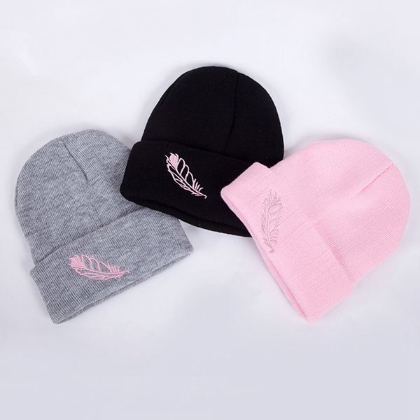 warm snow new women knitted knit hat beanies crochet beanie 1pc girl winter feather embroidery hats, Blue;gray
warm snow new women knitted knit hat beanies crochet beanie 1pc girl winter feather embroidery hats, Blue;gray