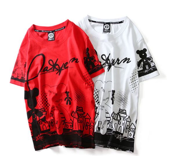 designer mens t-shirt luxury mens womens short sleeve new brand shirt with violent bear printing loose casual style size s-5xl wholesales, White;black
designer mens t-shirt luxury mens womens short sleeve new brand shirt with violent bear printing loose casual style size s-5xl wholesales, White;black