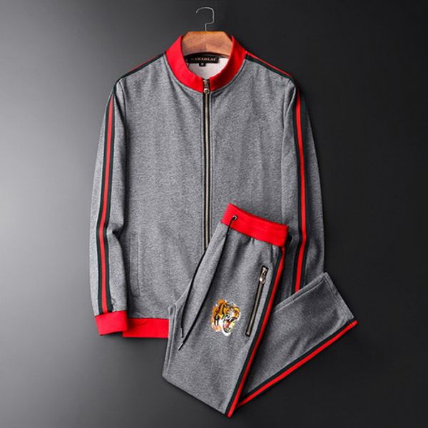 new tracksuit men sweat suits see autumn mens tracksuits jogger suits jacket + pants sets sporting suit print men, Gray
new tracksuit men sweat suits see autumn mens tracksuits jogger suits jacket + pants sets sporting suit print men, Gray
