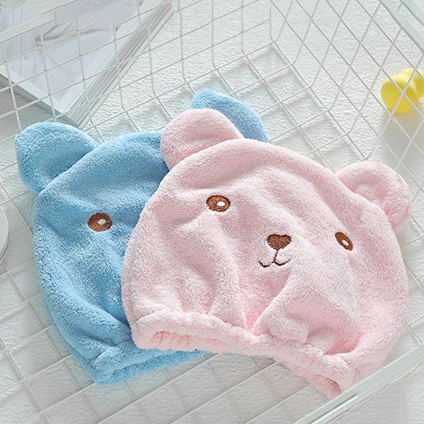 microfiber hair turban quick-drying shower cap wrapped towel dry hair hat shower bathroom accessories cartton bear
microfiber hair turban quick-drying shower cap wrapped towel dry hair hat shower bathroom accessories cartton bear