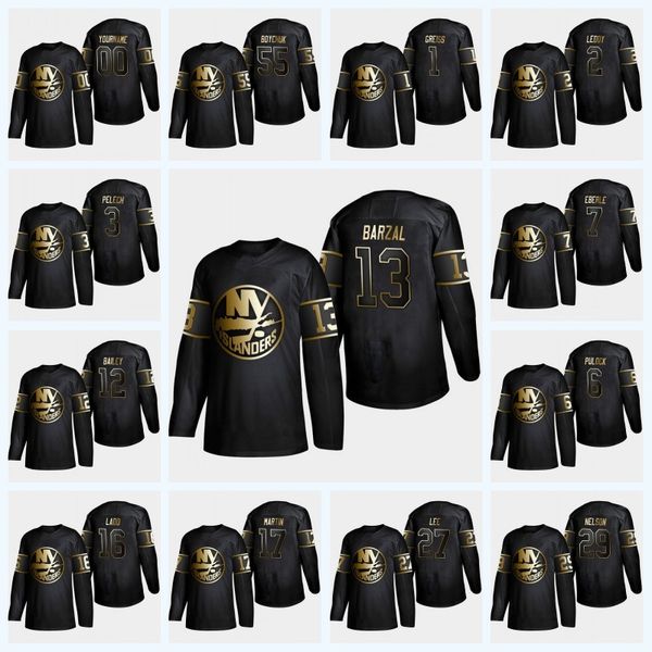 New York Islanders Golden Edtion Jersey 13 Mathew Barzal 47 Leo Komarov 27 Anders Lee 2 Nick Leddy 53 Casey Cizikas 17 Matt Martin
New York Islanders Golden Edtion Jersey 13 Mathew Barzal 47 Leo Komarov 27 Anders Lee 2 Nick Leddy 53 Casey Cizikas 17 Matt Martin