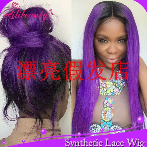 mhazel middle part long straight black ombre purple cosplay synthetic lace front wig heat resistant fiber
mhazel middle part long straight black ombre purple cosplay synthetic lace front wig heat resistant fiber