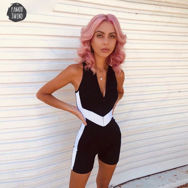 women bodysuits fitness v neck tennis sleeveless striped fashion sportswear slim femme jumpsuit rompers new drop shipping, Black;white
women bodysuits fitness v neck tennis sleeveless striped fashion sportswear slim femme jumpsuit rompers new drop shipping, Black;white