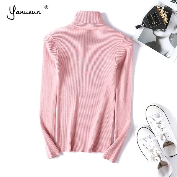 yanueun women elastic knitted turtleneck sweater and pullover spring autumn slim basic warm womens clothing, White;black
yanueun women elastic knitted turtleneck sweater and pullover spring autumn slim basic warm womens clothing, White;black