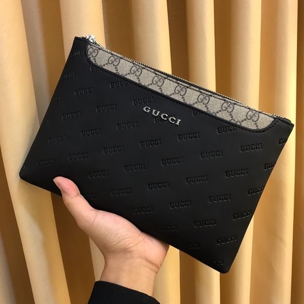 mens business fashion leather handbag zipper clutch bag printing pattern neat and meticulousyunhui05 l68g, Black
mens business fashion leather handbag zipper clutch bag printing pattern neat and meticulousyunhui05 l68g, Black