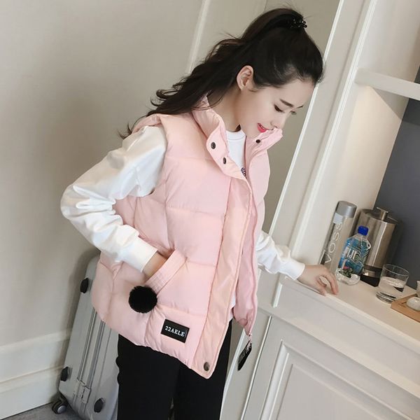 2020 new autumn and winter jacket women vest slim thick warm short women's sleeveless jacket fashion casual wild coat female, Black;white
2020 new autumn and winter jacket women vest slim thick warm short women's sleeveless jacket fashion casual wild coat female, Black;white