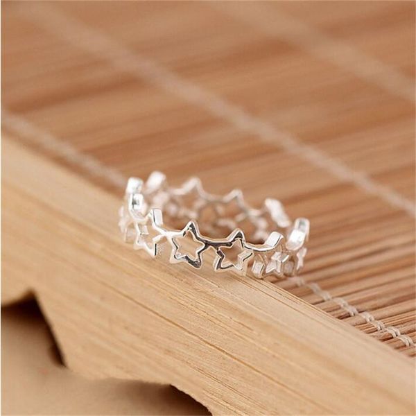 new 925 sterling silver simple hollow stars open ring for women hypoallergenic lady fashion jewelry female rs084, Slivery;golden
new 925 sterling silver simple hollow stars open ring for women hypoallergenic lady fashion jewelry female rs084, Slivery;golden