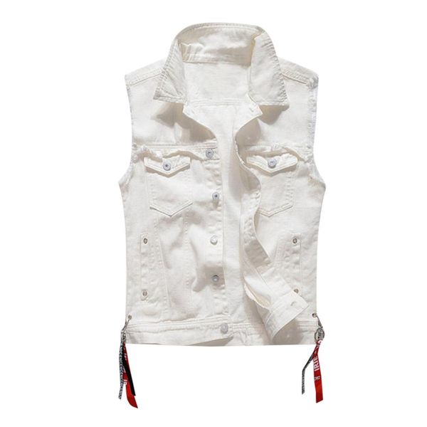 young men's fashion casual denim vest casual cowboy cotton jacket male trendy comfortable cool daily waistcoat n20, Black;white
young men's fashion casual denim vest casual cowboy cotton jacket male trendy comfortable cool daily waistcoat n20, Black;white