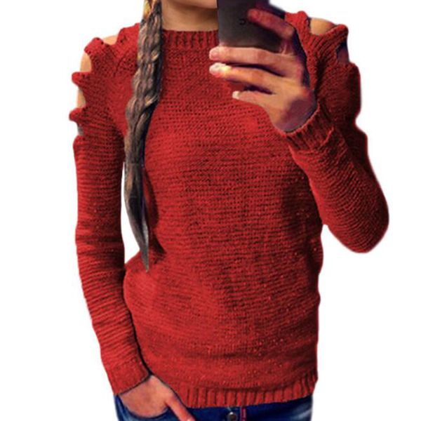 round neck autumn knitted sweater womens sweaters winter for women pullover femme strapless hollow bottoming shirt s256, White;black
round neck autumn knitted sweater womens sweaters winter for women pullover femme strapless hollow bottoming shirt s256, White;black