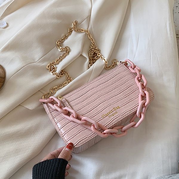 alligator women baguette bag crocodile pattern shoulder bags ladies acrylic chains bolsa female travel handbag sac a main femme
alligator women baguette bag crocodile pattern shoulder bags ladies acrylic chains bolsa female travel handbag sac a main femme