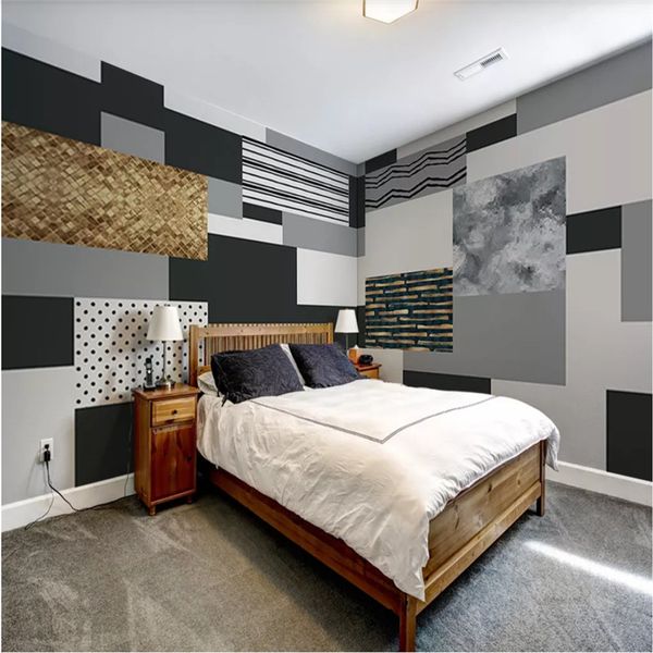 nordic simple abstract geometric squares mural wallpaper for walls 3d custom bedroom modern style background 3d wall paper
nordic simple abstract geometric squares mural wallpaper for walls 3d custom bedroom modern style background 3d wall paper