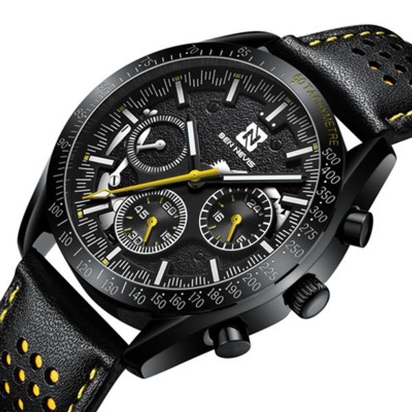 army men watch quartz multifunction wristwatch for men leather mens watches clock male relogio masculino bennevis, Slivery;brown
army men watch quartz multifunction wristwatch for men leather mens watches clock male relogio masculino bennevis, Slivery;brown