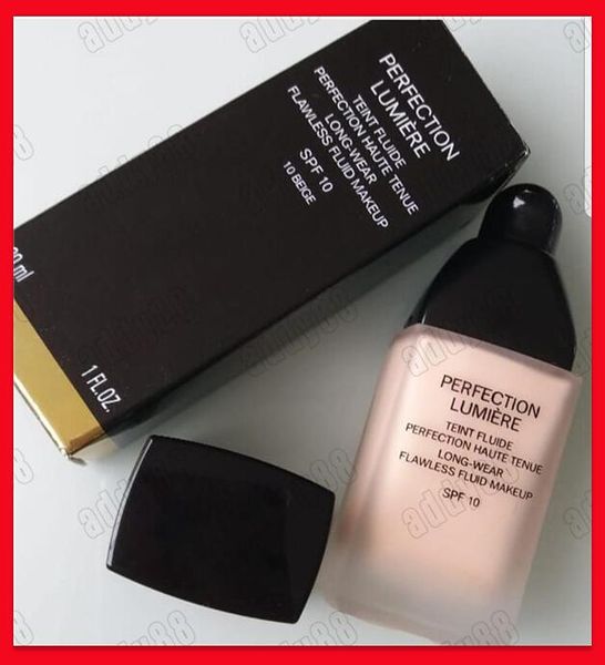 2019 New C Brand makeup Perfection Lumiere liquid foundation 30ML teint fluide perfection haute tenue long-wear flawless fluid makeup SPF 10
2019 New C Brand makeup Perfection Lumiere liquid foundation 30ML teint fluide perfection haute tenue long-wear flawless fluid makeup SPF 10