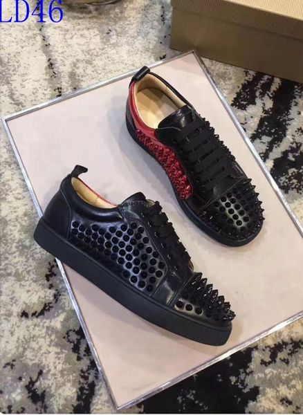 ab3 new christian luxury louboutin bottom red bottoms studded spikes brand cl mens casual shoes men women party lover sports sneakers, Black
ab3 new christian luxury louboutin bottom red bottoms studded spikes brand cl mens casual shoes men women party lover sports sneakers, Black