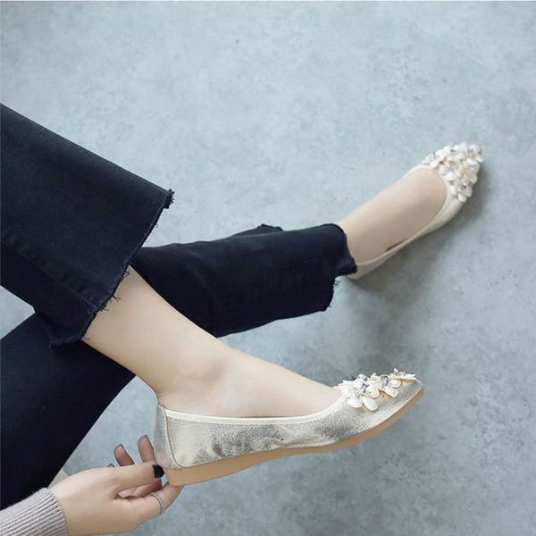 new ballet flats women shoes luxury crystal pointed toe slip-on shoes woman fashion elegant party ladies boat, Black
new ballet flats women shoes luxury crystal pointed toe slip-on shoes woman fashion elegant party ladies boat, Black