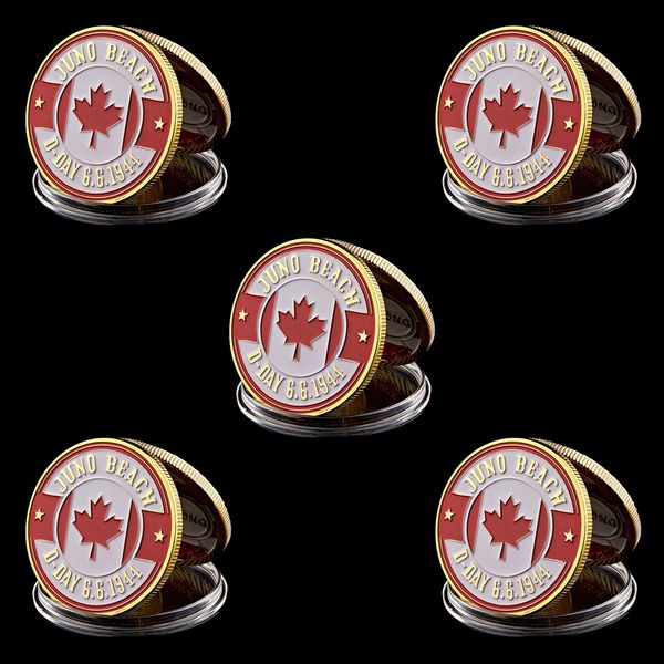 5pcs d-day normandy juno beach military canadian 2rd infantry division gold plated memorial challenge coin collectibles
5pcs d-day normandy juno beach military canadian 2rd infantry division gold plated memorial challenge coin collectibles