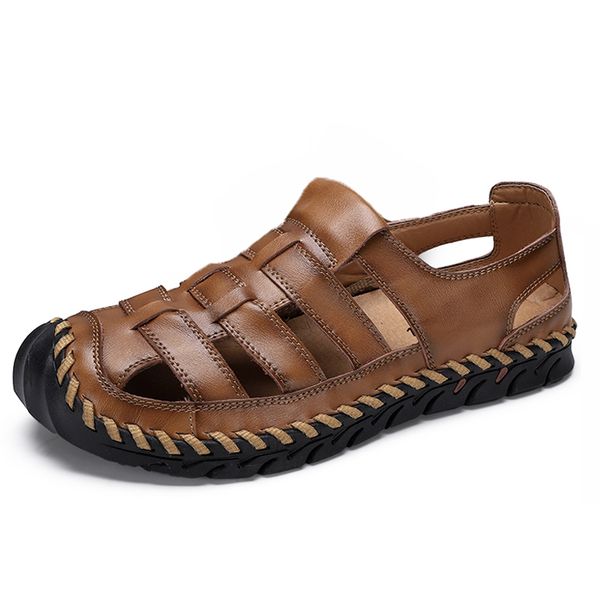 handmade cow leather men beach sandals size 38-48 men roman style sandals summer leather shoes for beach outdoor walking shoes, Black
handmade cow leather men beach sandals size 38-48 men roman style sandals summer leather shoes for beach outdoor walking shoes, Black