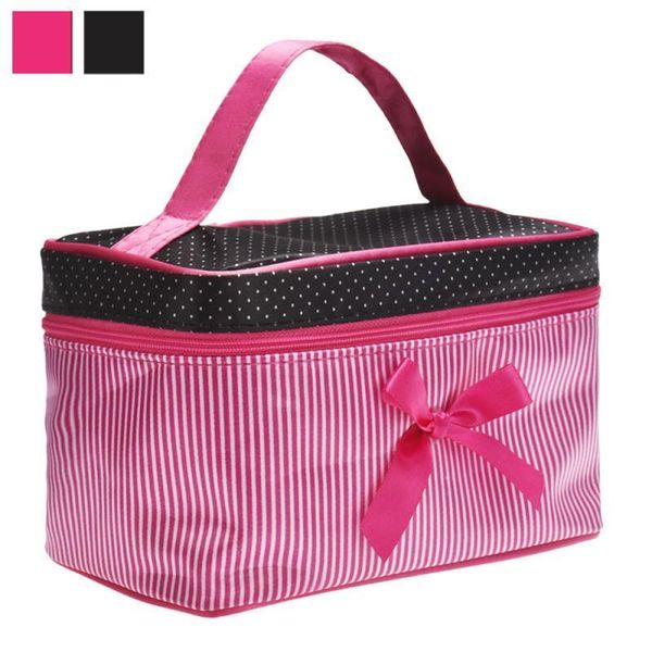 women's bag square bow stripe cosmetic bag big lingerie bra underwear dot bags travel bag toiletry kits
women's bag square bow stripe cosmetic bag big lingerie bra underwear dot bags travel bag toiletry kits
