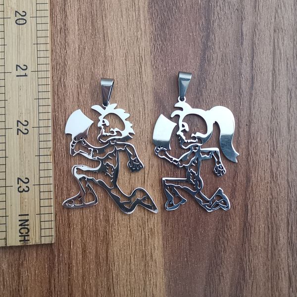 skeleton hathetman hatchetgirl 2" mirror charm icp insane clown posse twiztid rare juggalo figaro chain 30inch, Silver
skeleton hathetman hatchetgirl 2" mirror charm icp insane clown posse twiztid rare juggalo figaro chain 30inch, Silver