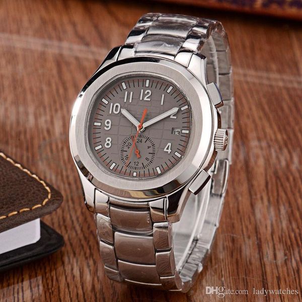 mens watch automatic mechanical movement grey plaid surface auto date stainless steel case fashion steel bow buckle strap luxury watch x236, Slivery;brown
mens watch automatic mechanical movement grey plaid surface auto date stainless steel case fashion steel bow buckle strap luxury watch x236, Slivery;brown