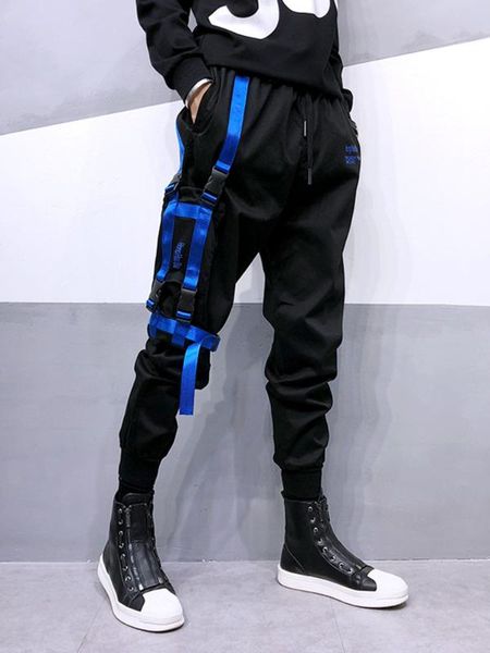 мужчины шаровары мужские hip hop лоскутная cargo ripped sweatpants бегуны брюки мужской моды полная длина брюки, Black
мужчины шаровары мужские hip hop лоскутная cargo ripped sweatpants бегуны брюки мужской моды полная длина брюки, Black