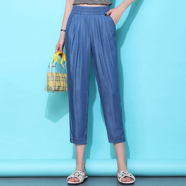 women's jeans 2021 summer harem denim women high waist vintage slim mom quality blue ankle-length pants
women's jeans 2021 summer harem denim women high waist vintage slim mom quality blue ankle-length pants