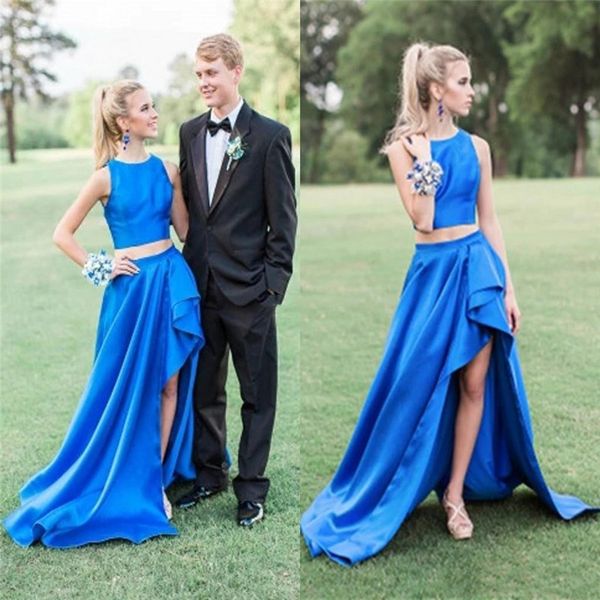 unique design two pieces prom dresses jewel sweep train special occasion dress formal party evening gowns, Black
unique design two pieces prom dresses jewel sweep train special occasion dress formal party evening gowns, Black