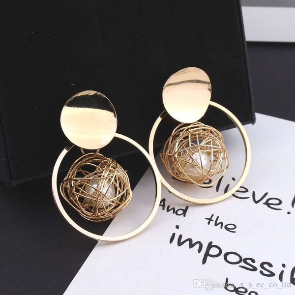 metal circular ring earrings hollow out ball earrings for women hanging dangle earrings drop earing modern jewelry, Golden;silver
metal circular ring earrings hollow out ball earrings for women hanging dangle earrings drop earing modern jewelry, Golden;silver