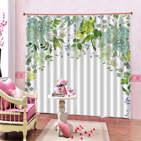 green leaf flower window curtains living room office l cortinas home bedroom decoration blackout 3d curtain
green leaf flower window curtains living room office l cortinas home bedroom decoration blackout 3d curtain