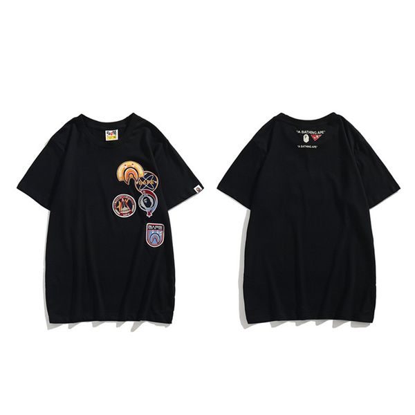 bape mens designer short sleeve fashion mens summer casual t shirtblack and white camouflage stitching shorts, White;black
bape mens designer short sleeve fashion mens summer casual t shirtblack and white camouflage stitching shorts, White;black