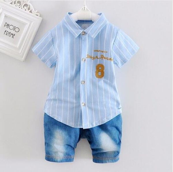 2019 new summer baby boys girls clothes infant casual suits shirt shorts 2pcs/sets gentleman style kids lapel children tracksuit, White
2019 new summer baby boys girls clothes infant casual suits shirt shorts 2pcs/sets gentleman style kids lapel children tracksuit, White