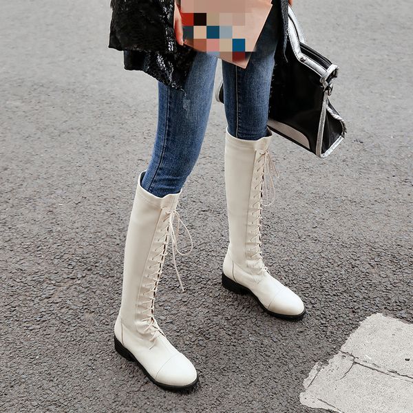 ymechic 2019 winter gothic ladies boots warm plush black beige chunky heel women shoes cross tied long knight ride boot big size
ymechic 2019 winter gothic ladies boots warm plush black beige chunky heel women shoes cross tied long knight ride boot big size