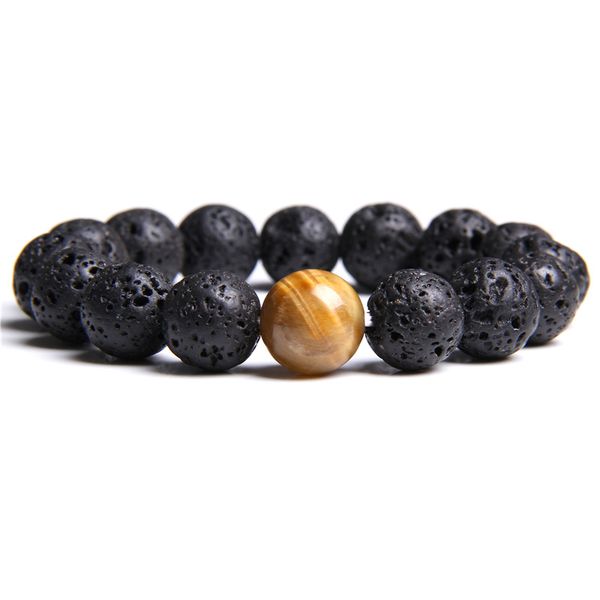 men natural big black 12mm lava tiger eye stone beads ball bracelet for male men homme friendship energy bracelet wholesale gift
men natural big black 12mm lava tiger eye stone beads ball bracelet for male men homme friendship energy bracelet wholesale gift