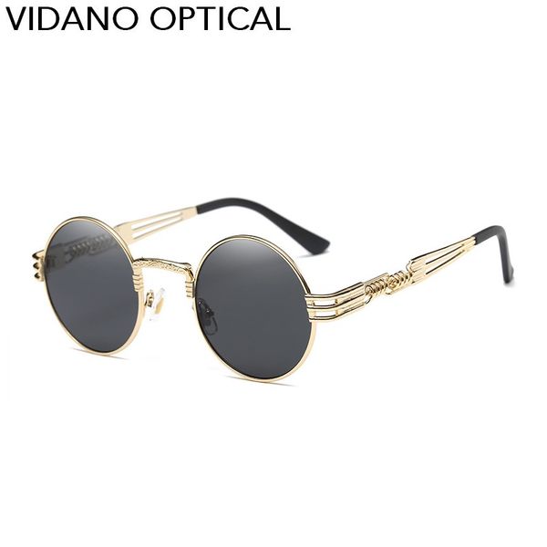 fashion glasses round metal sunglasses steampunk men women brand designer retro vintage sunglasses uv400 jj20175, White;black
fashion glasses round metal sunglasses steampunk men women brand designer retro vintage sunglasses uv400 jj20175, White;black