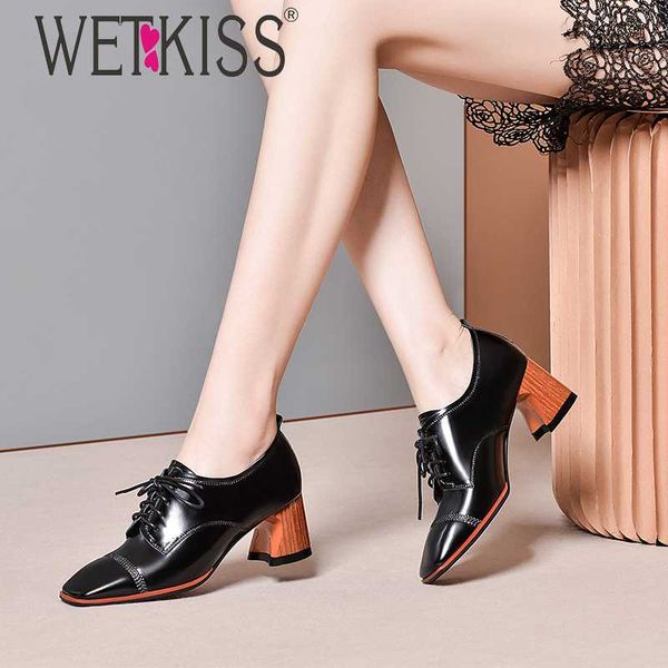 wetkiss square toe pumps lace up shoes sew line hoof heels thick casual shoes women patent leather fashion wood heels 2020, Black
wetkiss square toe pumps lace up shoes sew line hoof heels thick casual shoes women patent leather fashion wood heels 2020, Black