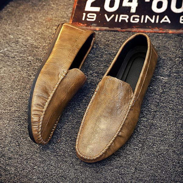 comfy fashion soft casual loafers shoes for men leisure spring autumm light flat slip on shoes solid concise driving, Black
comfy fashion soft casual loafers shoes for men leisure spring autumm light flat slip on shoes solid concise driving, Black