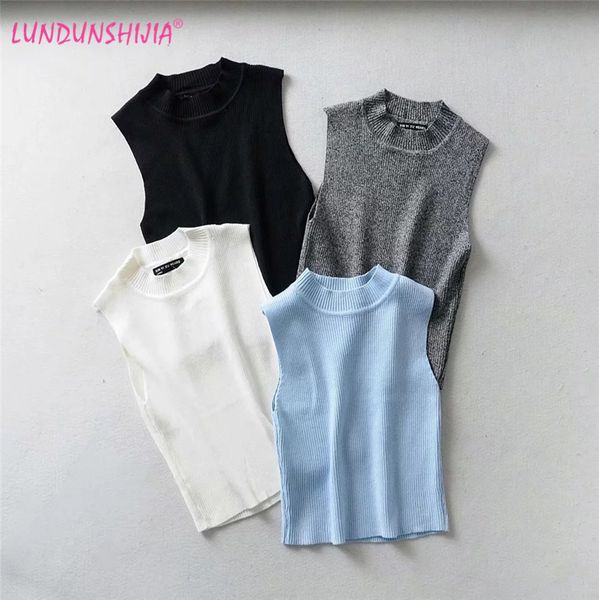 lundunshijia женская мода короткое вязание майки 2019 лето дамы сексуальная тонкий уличная одежда без рукавов жилеты топ 4 цветов, White
lundunshijia женская мода короткое вязание майки 2019 лето дамы сексуальная тонкий уличная одежда без рукавов жилеты топ 4 цветов, White