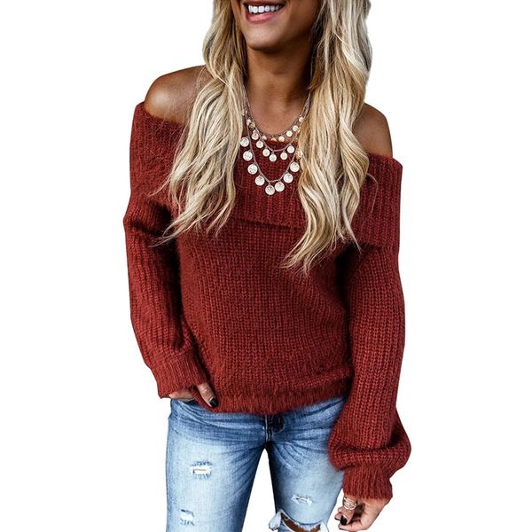 2019 women autumn winter warm solid off shoulder lantern sleeve loose knitted pullovers ladies streetwear sweater sj4635y
2019 women autumn winter warm solid off shoulder lantern sleeve loose knitted pullovers ladies streetwear sweater sj4635y