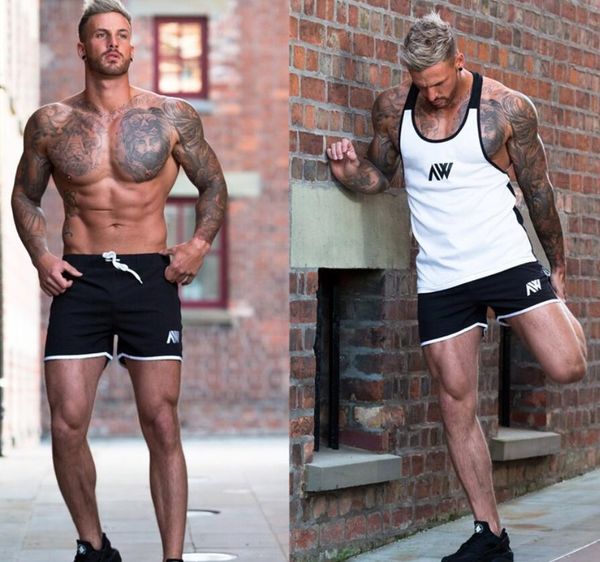 men sport shorts run jogging trousers beach short bodybuilding sweatpants training fitness shorts men gym soccer basketball short pants #k2, White;black
men sport shorts run jogging trousers beach short bodybuilding sweatpants training fitness shorts men gym soccer basketball short pants #k2, White;black