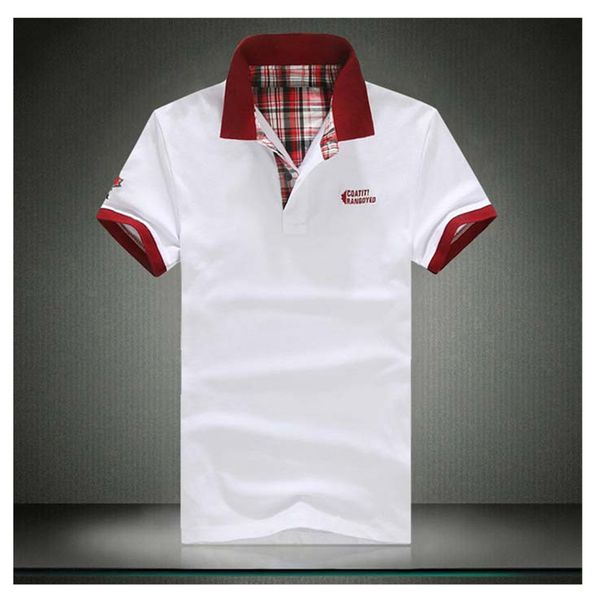 men's tees big size s -5xl xxxxl xxxl xxl xl embroidered cotton polo shirts new men 's fashion shirt mens clothing short sleeve po, White;black
men's tees big size s -5xl xxxxl xxxl xxl xl embroidered cotton polo shirts new men 's fashion shirt mens clothing short sleeve po, White;black