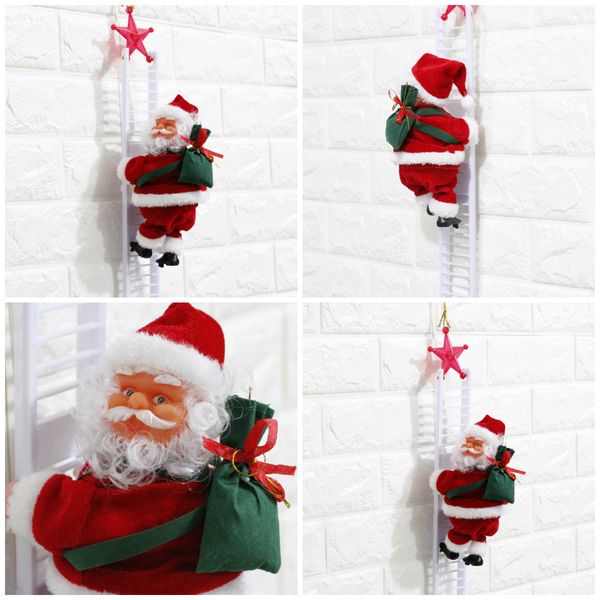 electric santa claus christmas decorations santa claus children's electric toys santa claus toys climbing ladders t3i5405
electric santa claus christmas decorations santa claus children's electric toys santa claus toys climbing ladders t3i5405