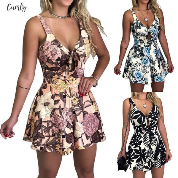 women summer floral printed sleeveless v neck bow knot jumpsuit playsuit plus size rompers beach bodysuit overalls for print ladies, Black;white
women summer floral printed sleeveless v neck bow knot jumpsuit playsuit plus size rompers beach bodysuit overalls for print ladies, Black;white