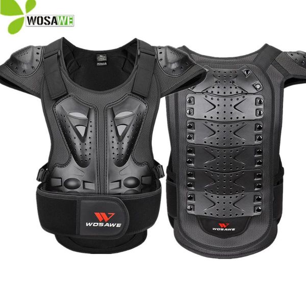 wosawe sports back protector jacket body motorcycle vest suits protective gears chest shoulder ski protection, Black;blue
wosawe sports back protector jacket body motorcycle vest suits protective gears chest shoulder ski protection, Black;blue