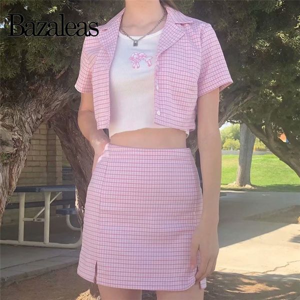 bazaleas cute tartan pink women a-line skirt saia plaid mini skirt harajuku high waist split faldas mujer moda 2020, Black
bazaleas cute tartan pink women a-line skirt saia plaid mini skirt harajuku high waist split faldas mujer moda 2020, Black