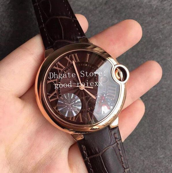 luxury brown silver hbbv6 factory watches mens automatic eta 2824 rose gold ballon watch men w6920037 alligator skin leather wristwatches, Slivery;brown
luxury brown silver hbbv6 factory watches mens automatic eta 2824 rose gold ballon watch men w6920037 alligator skin leather wristwatches, Slivery;brown